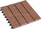 Suelo hueco compuesto pl&aacute;stico de madera com&uacute;n del Decking de la venta WPC