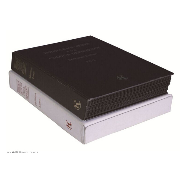 Livre de test de couleurs Ishihara