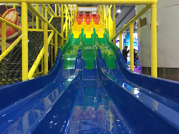 What play equipment should i install on soft indoor playground?