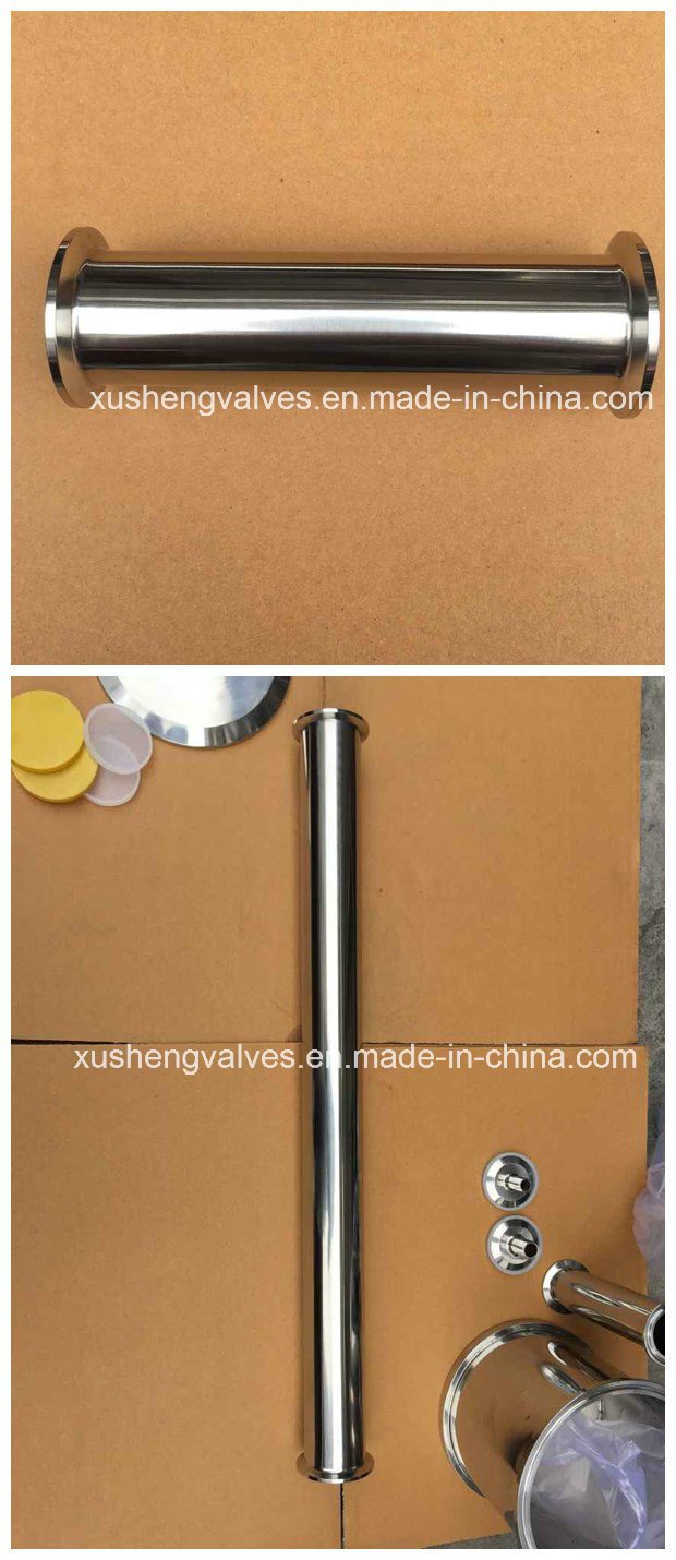 Санитарная катушка с обжимным кольцом из нержавеющей стали