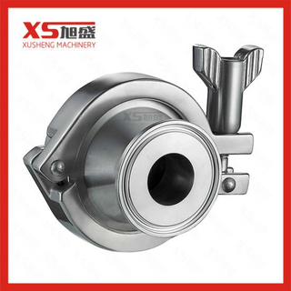 Dn32 санитарный кованый обратный клапан Triclamp из нержавеющей стали