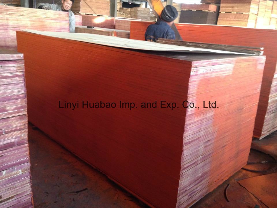 Brown Film Faced Plywood/Construction Plywood/Concrete Formwork (HL016)