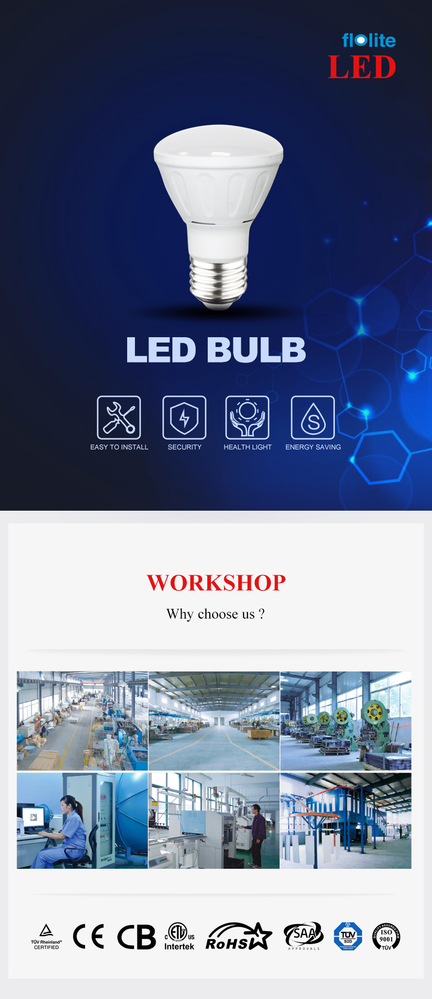 Br30 LED Dimming Bulb
