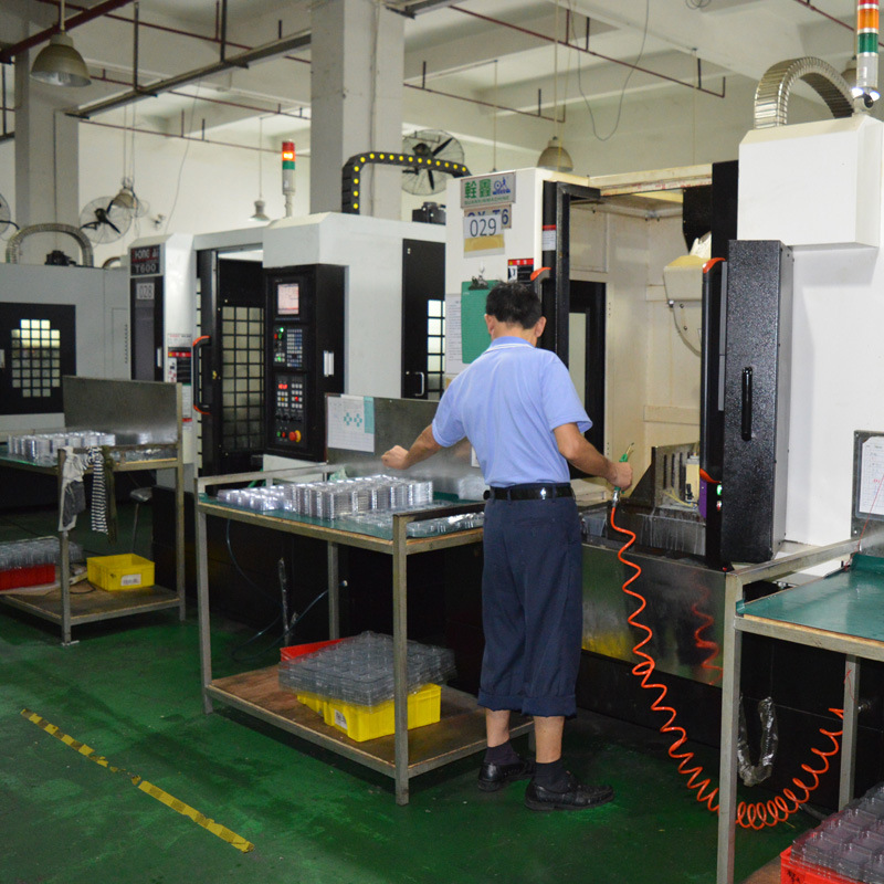 CNC Machining POM Delrin Black Slide for Fan Tray (EI0062)