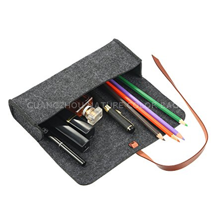 FLB-022 Felt cosmetic case daily toiletry case pencil case