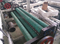 Bag making machine use spring slotted rubber roller