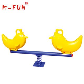 Galvanized steel spring seesaw