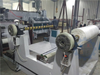 Aluminum foil - woven fabric extrusion laminating machine for fireproof materials