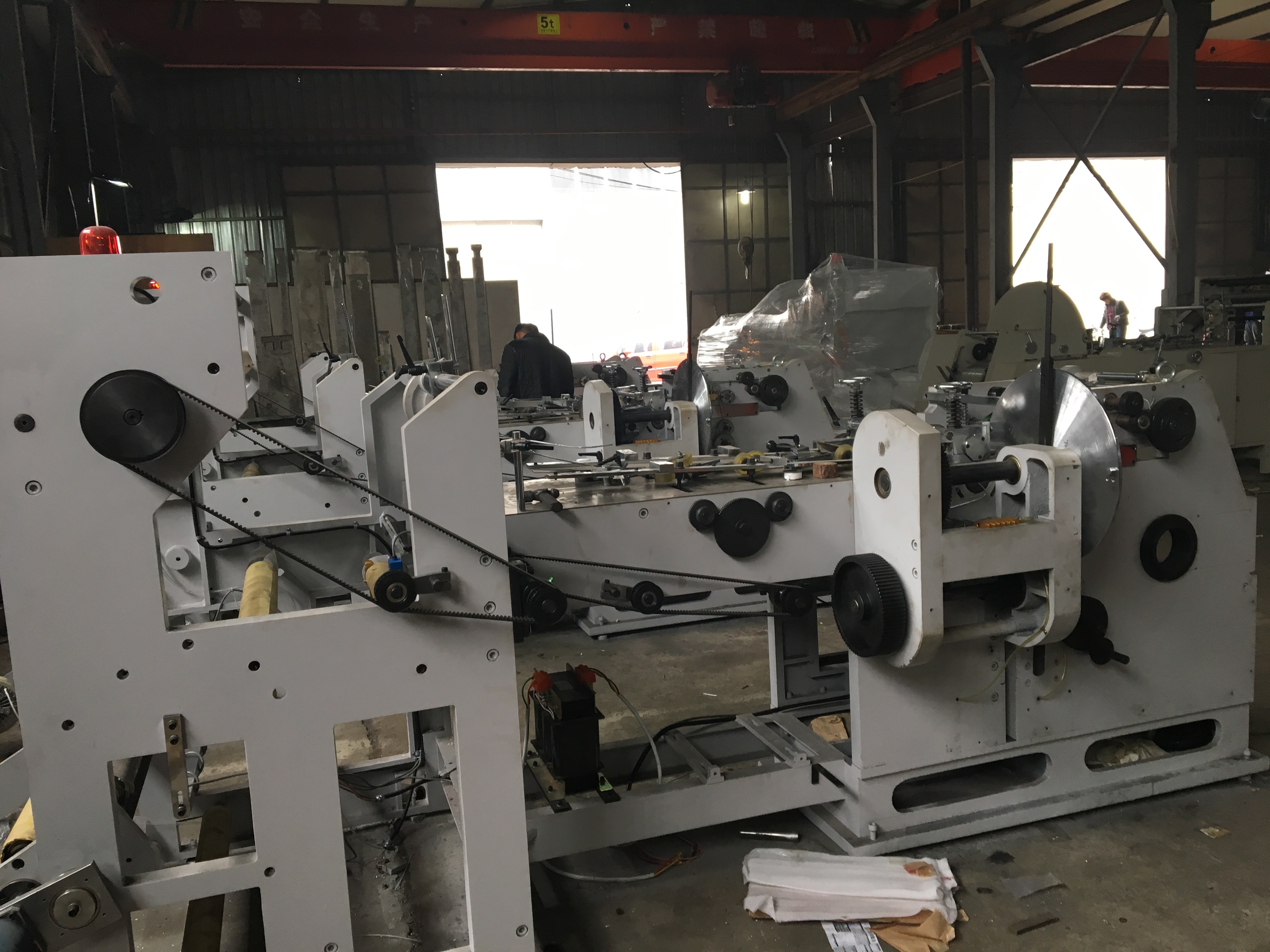 Sac de papier de la nourriture RXZ-400/600 à grande vitesse automatique faisant la machine