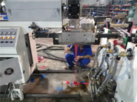 Multi-function narrow type TPE extrusion coating and laminating machine for porous substrates