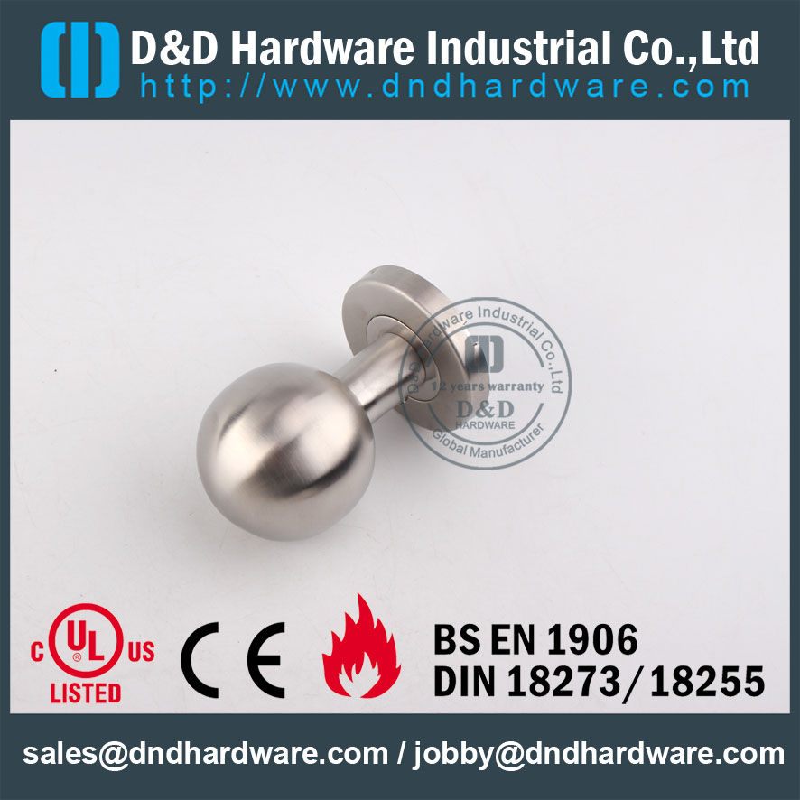 D & D Hardware-aço inoxidável 304 maçaneta da porta DDTH031