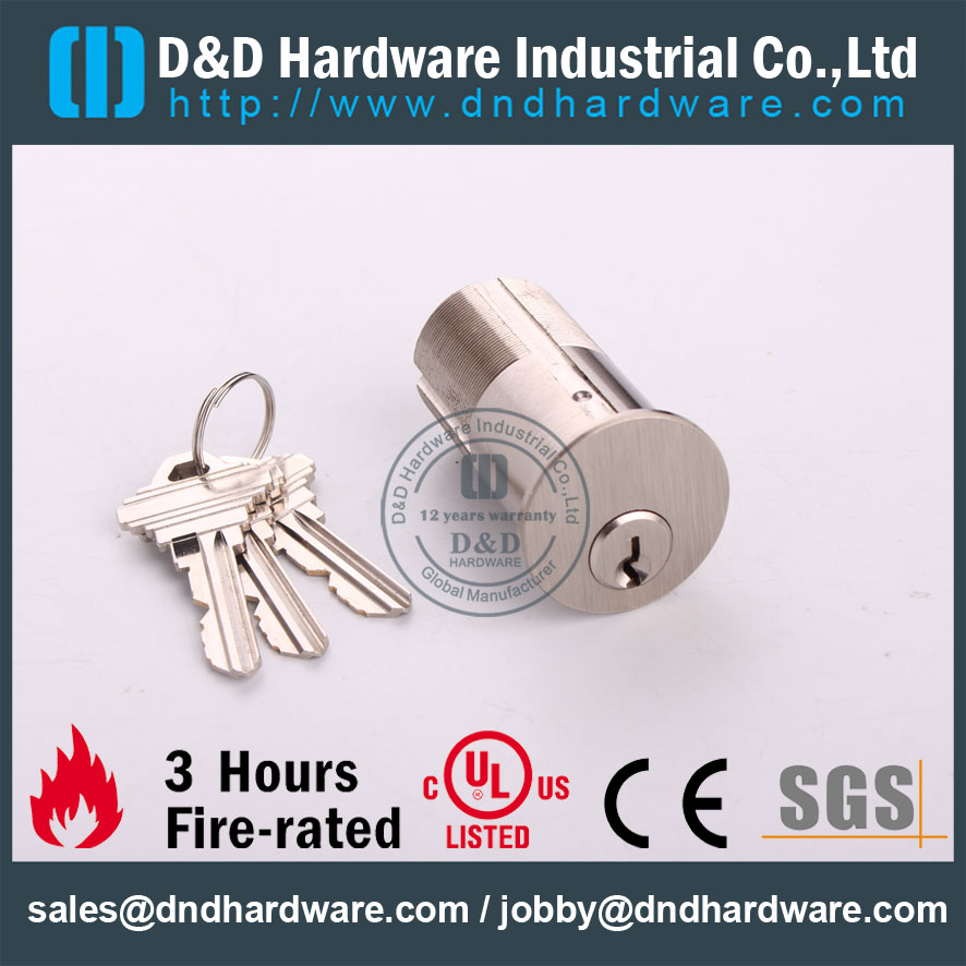 Cilindro de bloqueio de porta D & D Decorativo de Hardware DDLC011