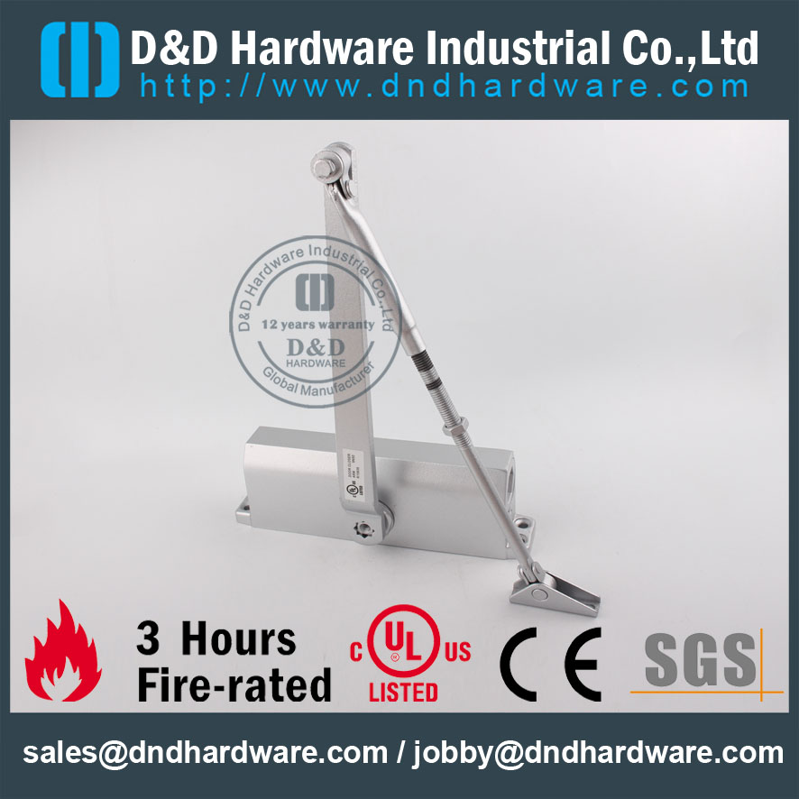Porta resistente popular da liga de alumínio mais próxima para a porta de entrada-DDDC-503BC
