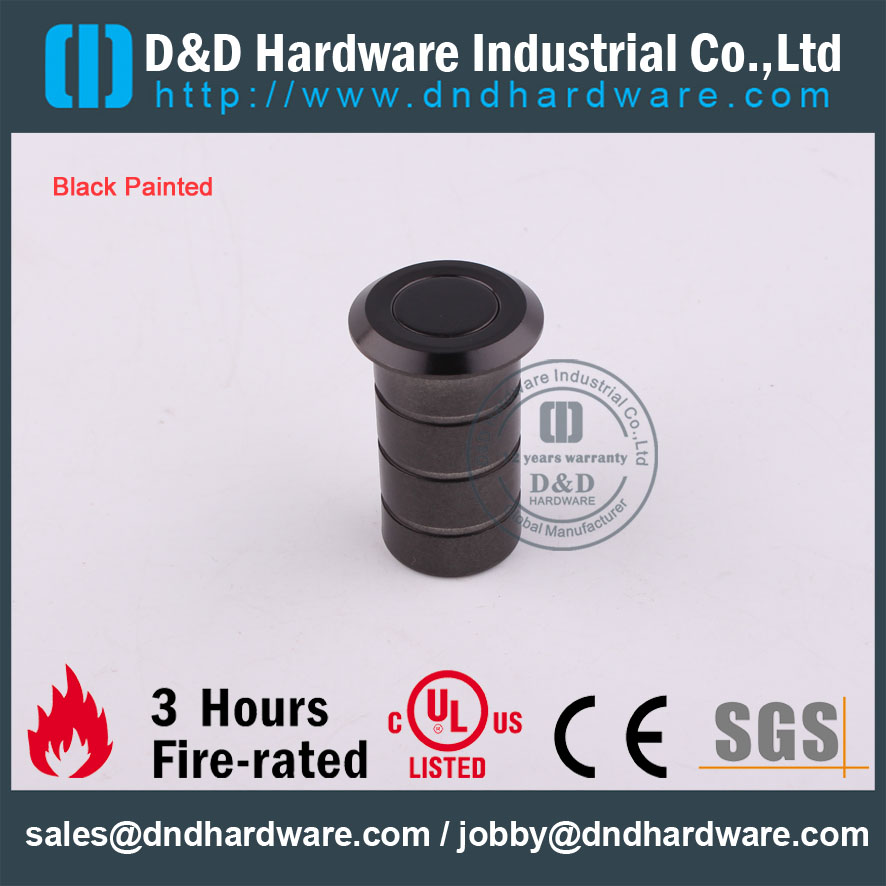 D & D Hardware-Black Painted SS304 Soquete à prova de poeira DDDP002