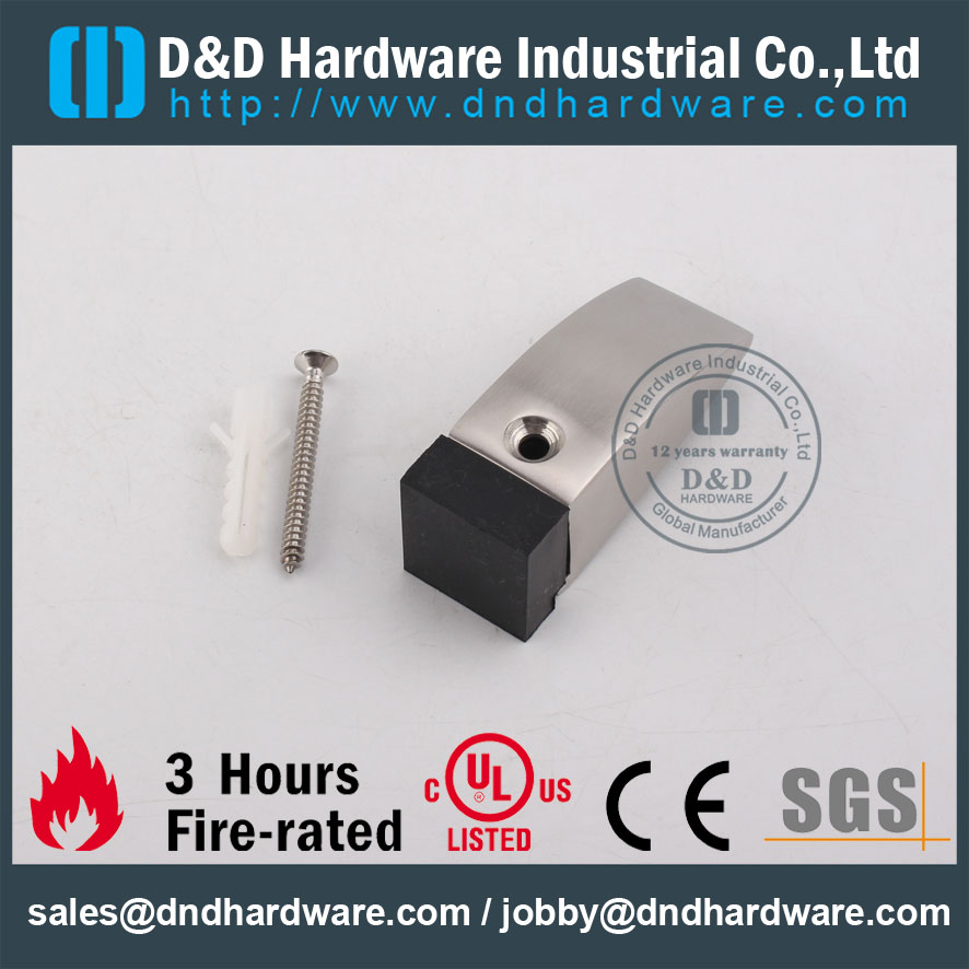 สแตนเลสสตีลสี่เหลี่ยมด้านขนานประตูแม่เหล็กสำหรับประตูห้องนอน - DDDS047 