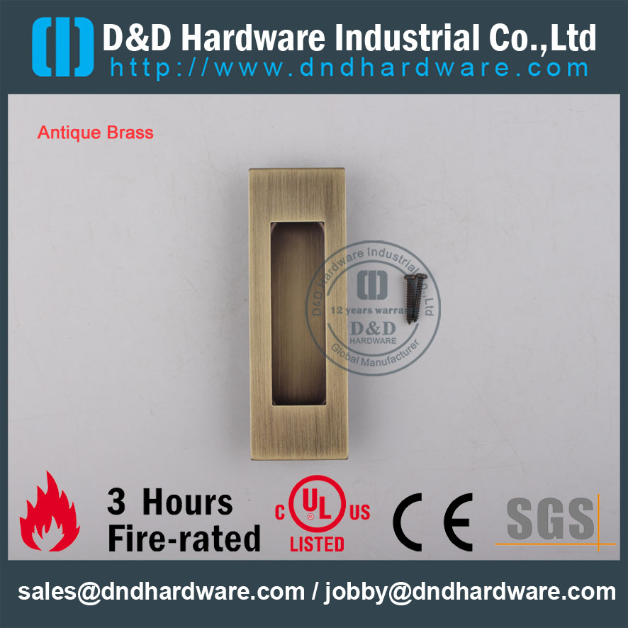 DD Hardware-Antique Brass Aço Inoxidável 304 Móveis punho DDFH010