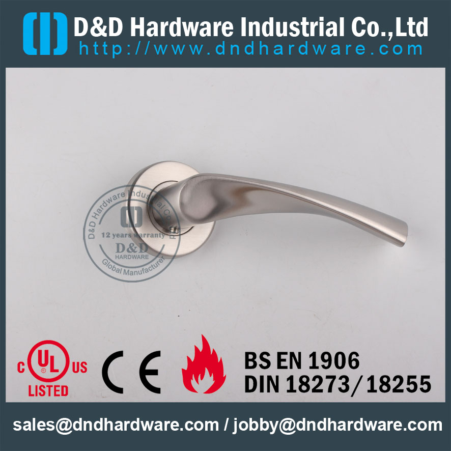 D & D Hardware-Konstruksi Hardware gagang pintu kayu DDSH002