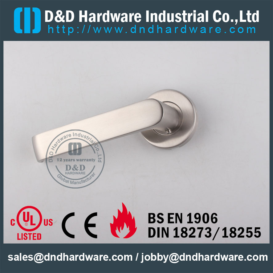 D & D Hardware-CE Standard Door Tuas solid menangani DDSH036