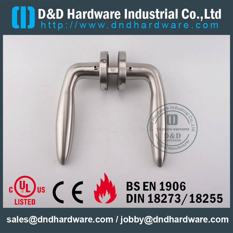 D & D Hardware - Cast Cast Padat tuas menangani DDSH024