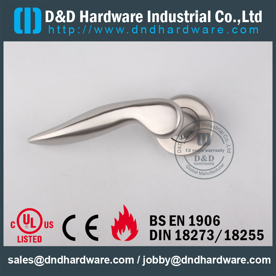 D & D Hardware-CE Aço inoxidável Maçaneta da porta DDSH025