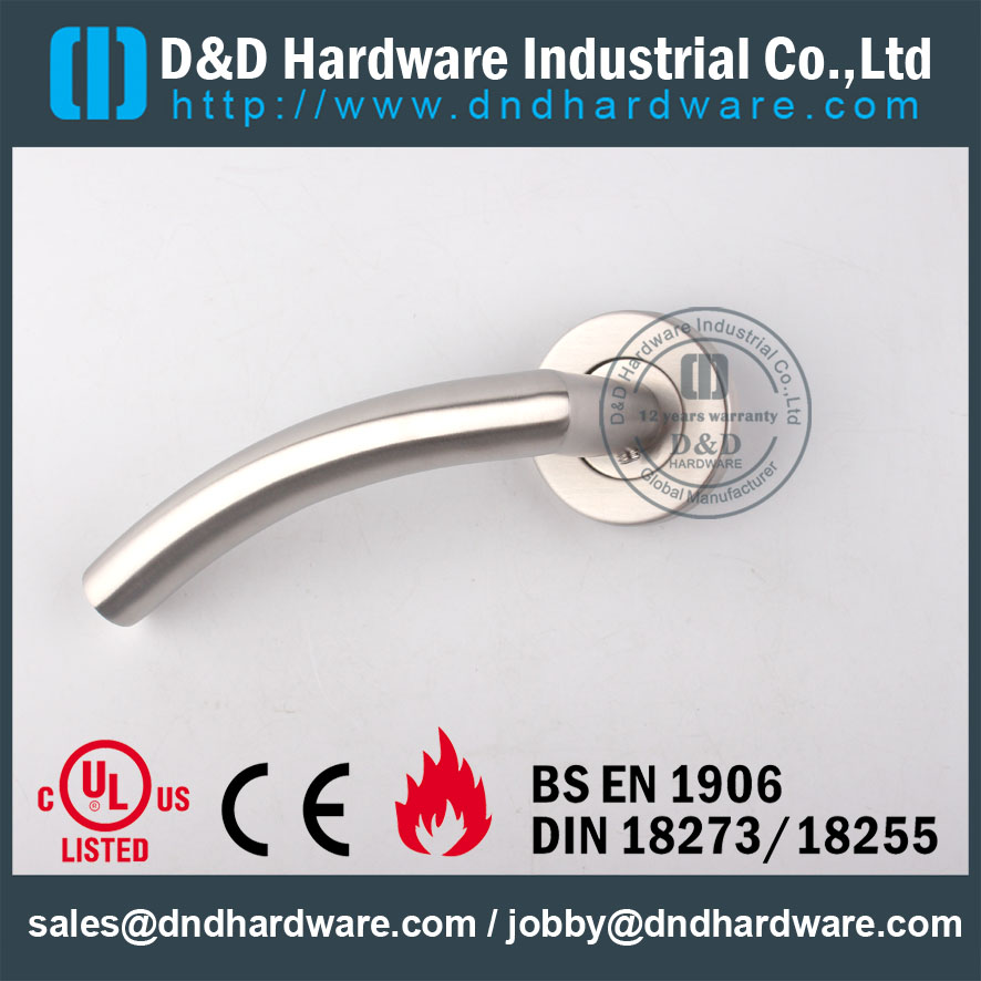 D & D Hardware-Trava de porta Alavanca de alavanca DDTH008
