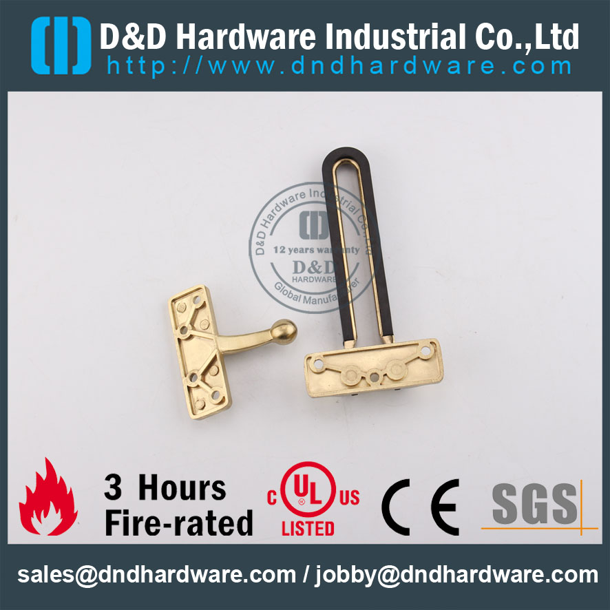 D & D Hardware-Europa Mercado Fire Door Door Guard DDDG008