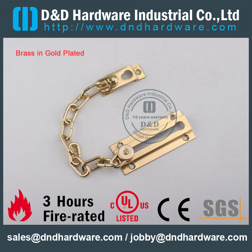 D & D Hardware-Holztür SS304 Türkette DDDG005