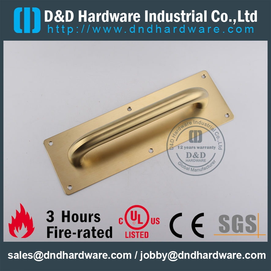 D & D Hardware-SS304 PVD metal porta puxador DDPH023