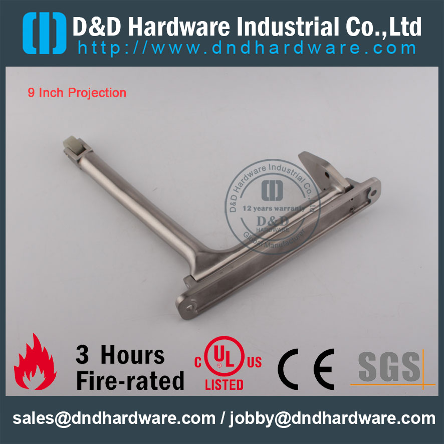Hardware D & D Hardware de construção SS304 Coordenador de porta DDDR001