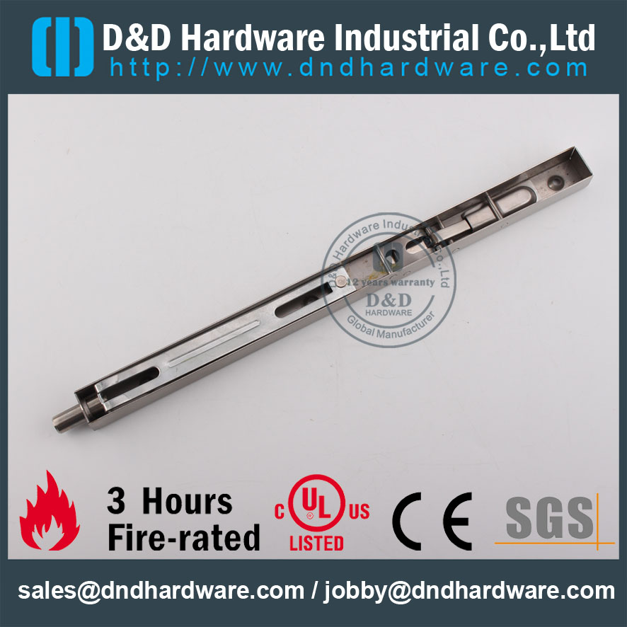 Hardware de D & D Hardware-construção Parafuso de porta de aço inoxidável DDDB008