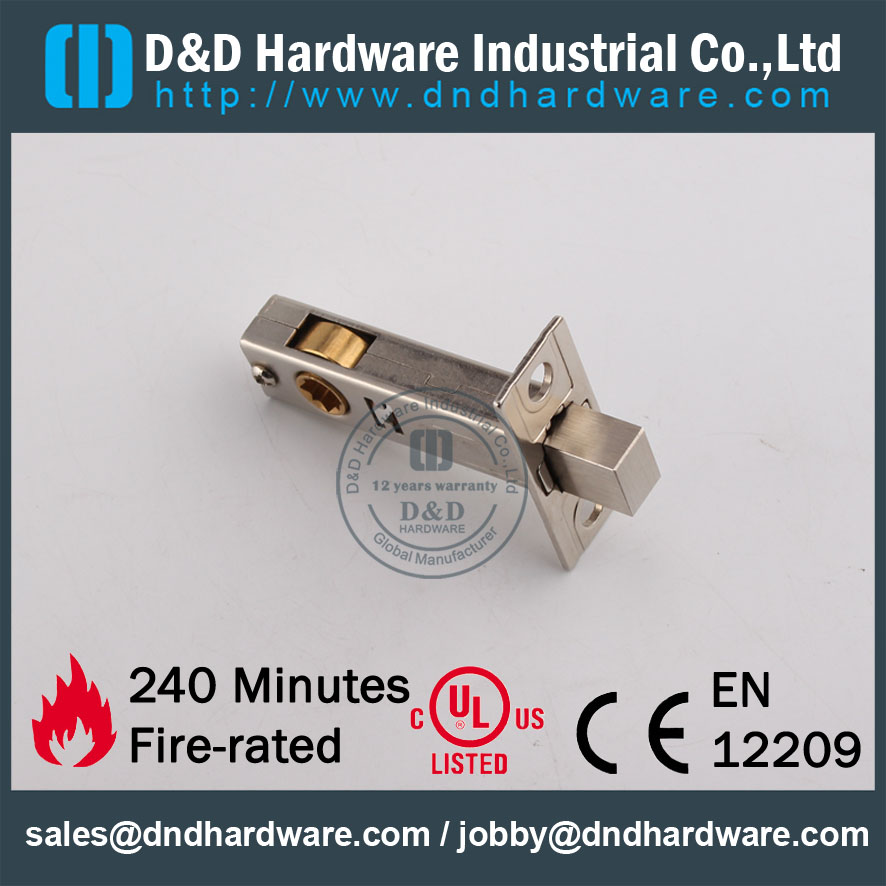 D & D Hardware-Modern Interior Sqaure Head WC-Deadbolt DDML033