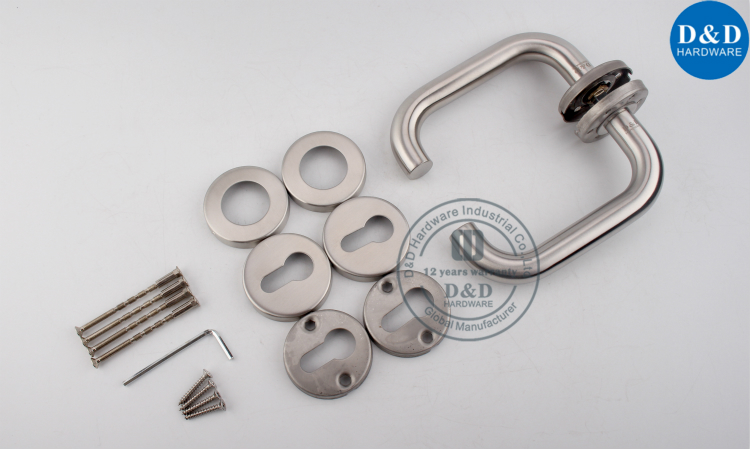 SUS304 HARDWARE HARDWARE DE PORTA DE PORTA U DOUO U D & D