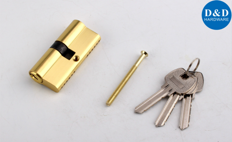 Hardware de lock-D & D de bronze de latão sólido