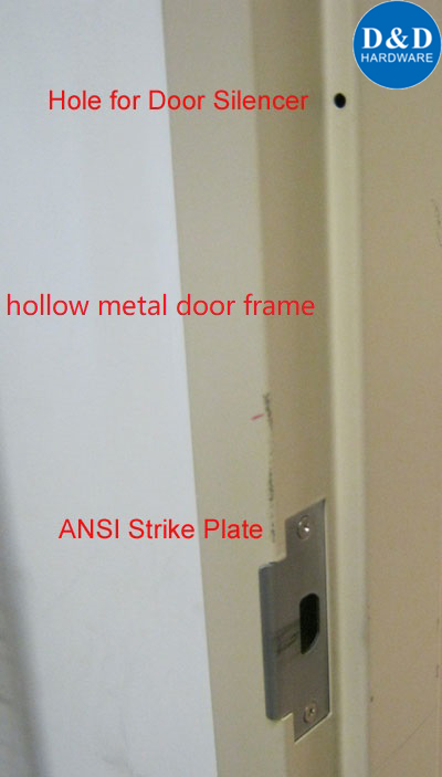 Instalação do silenciador de portas D & D Hardware-1
