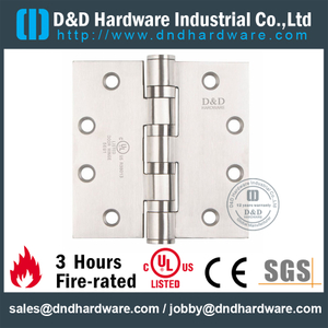 Bisagra para puerta con clasificación de fuego UL 4.5 "para puerta de acero-DDSS004-FR