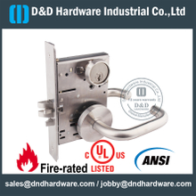 SS304 American Standard Mortise Lock-DDAL04-F04