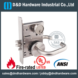 SS304 American Standard Mortise Lock-DDAL04-F04
