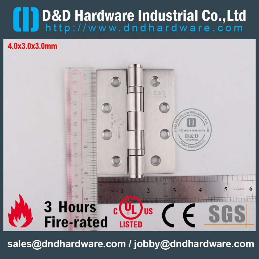 Hardware de Hardware D & D da porta de metal UL