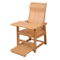 High back wooden restraint chair