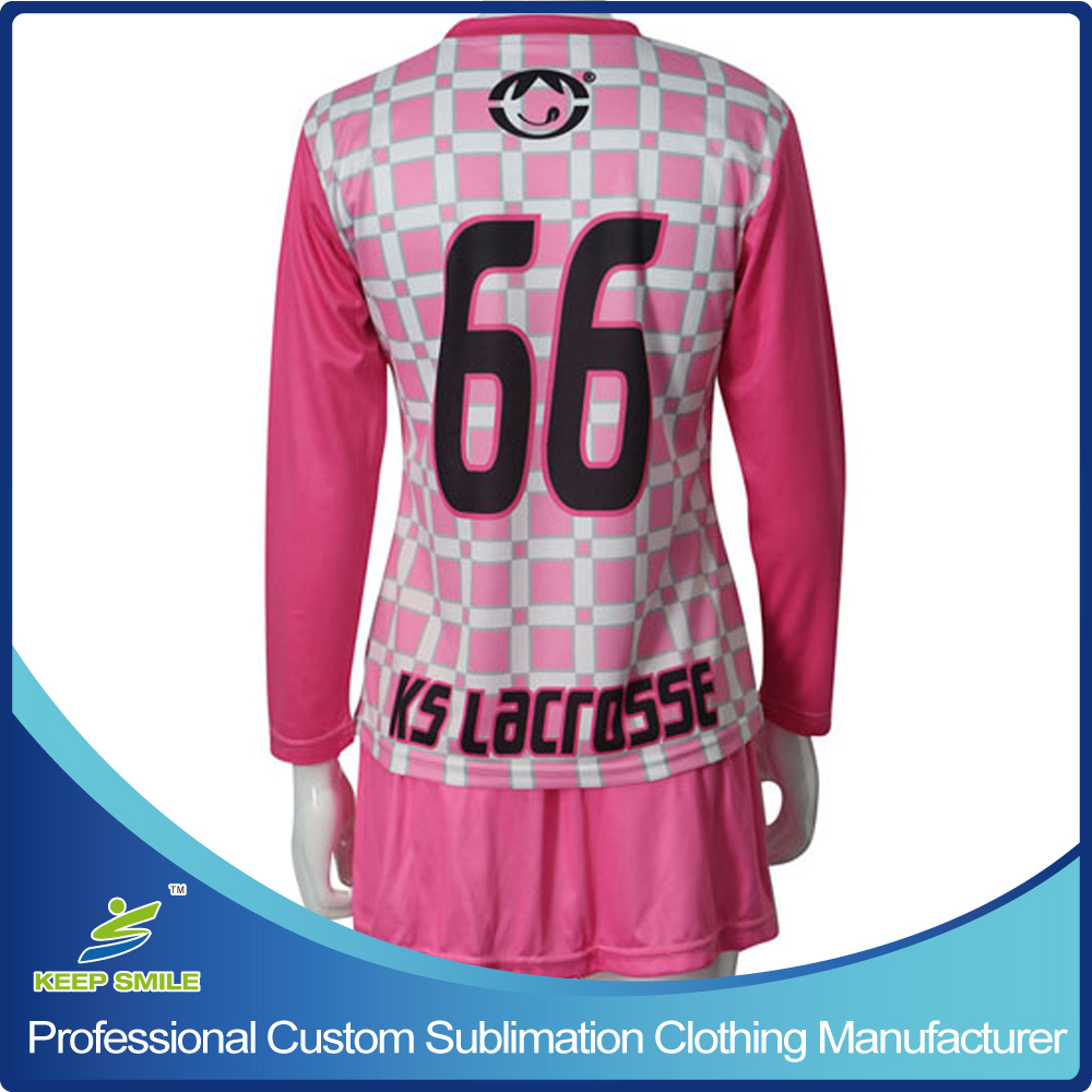 Custom Made Girl's Lacrosse Shooting Shirt and Skirt