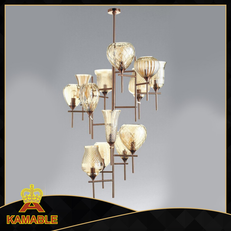 Домашний декоративный подвесной светильник из хрусталя (KAP6091) 