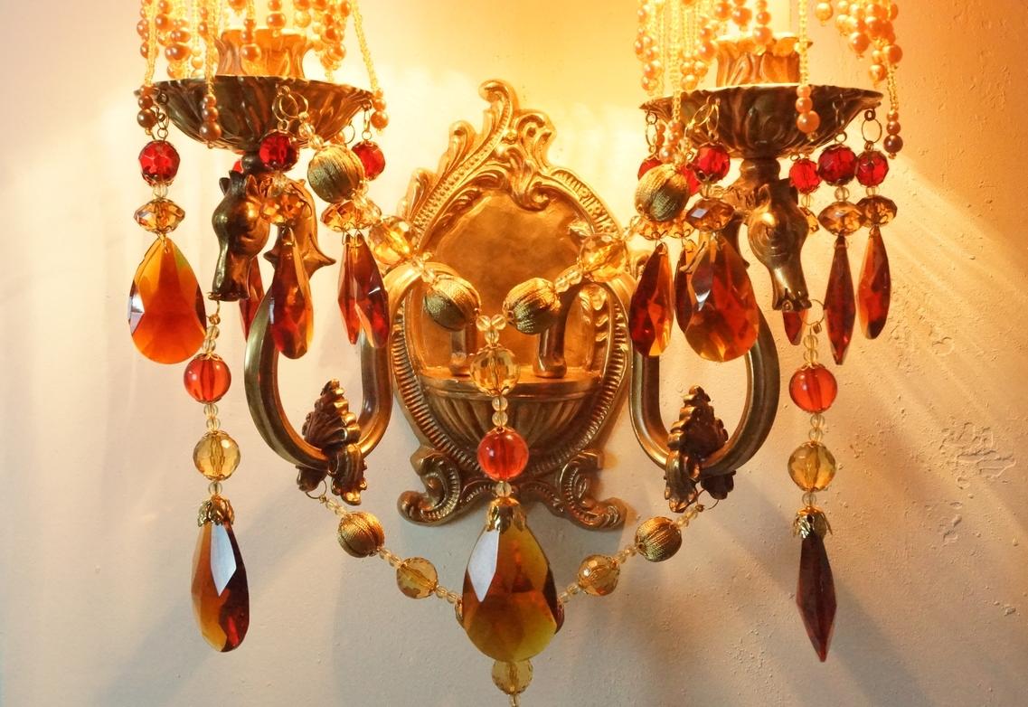 Европейский блестящий отель Crystal Wall Lamp (MB0702-2)