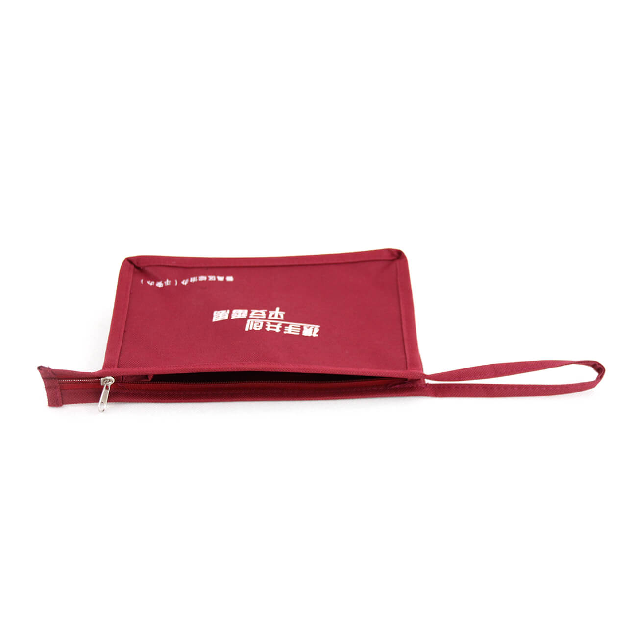 Zippered Carry Pouch Bag Bags Documents Handle