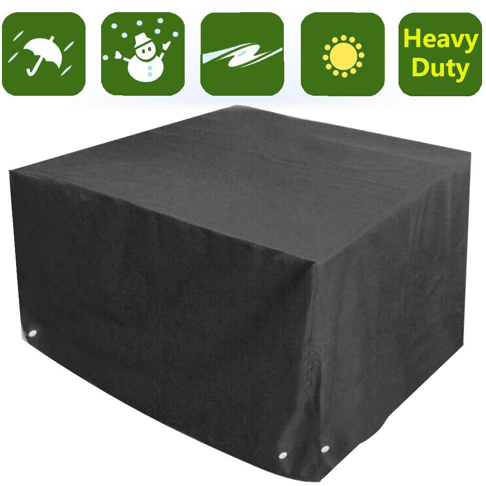 Waterproof garden patio furniture set cover rattan table cube outdoor