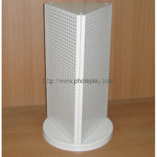 3 sided counter pegboard rack display (PHY1001)