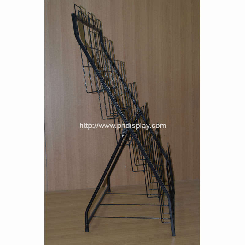 6 layers metal foldable door mats display stand (PHY3020) Buy door