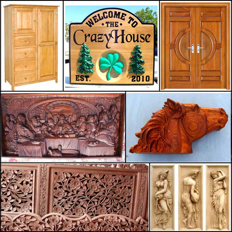 muestra de la m&aacute;quina de la carpinter&iacute;a del CNC