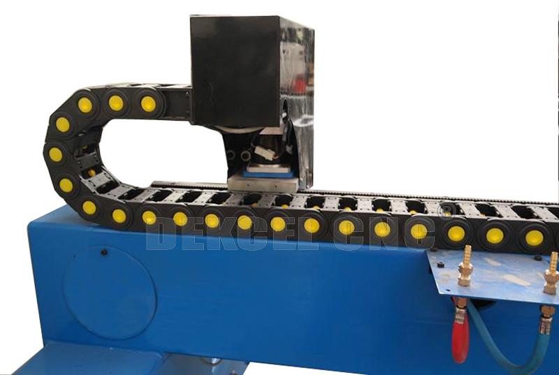 tipo llama y encadenamiento plasmametal del p&oacute;rtico del cable del cortador