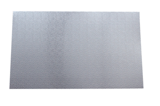 Folha de chapa quadriculada de alumínio em relevo para geladeira e freezer
