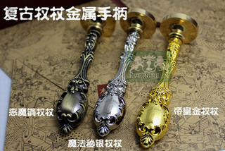 Cooper plate wax seal stamps with metal handle round dia.30mm 